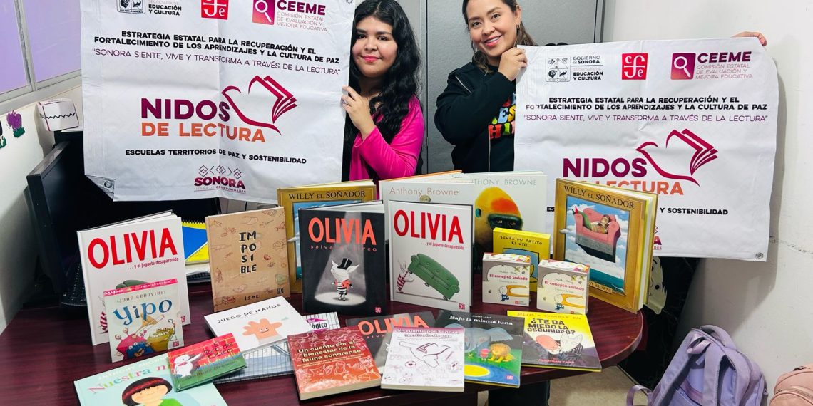 Entrega SEC más de 60 mil libros en escuelas de Sonora: Froylán Gámez.