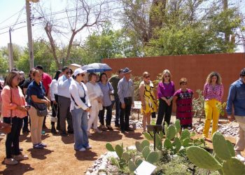 Participa ISC en inauguración del Jardín Etnobotánico Sawali Seewam en Cócorit.
