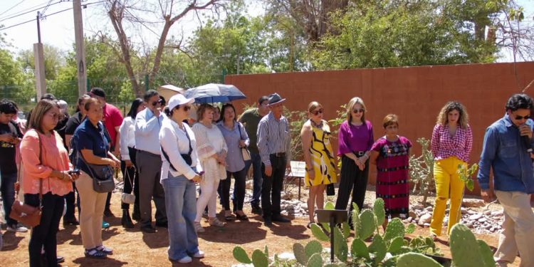 Participa ISC en inauguración del Jardín Etnobotánico Sawali Seewam en Cócorit.