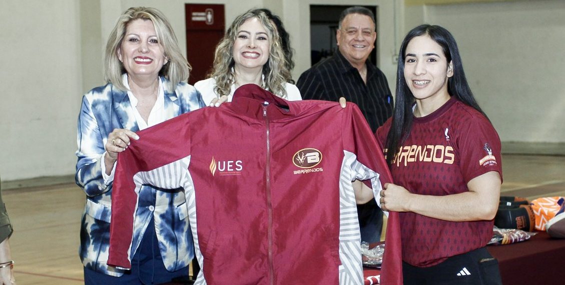 Abanderan a deportistas de la UES rumbo a los Juegos Deportivos Nacionales ANUIES 2025.