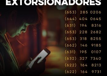 Exhorta Gobierno de Sonora a no responder llamadas de números identificados como extorsionadores.