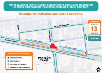 Iniciará Ayuntamiento de Hermosillo rehabilitación de crucero de Periférico Norte e Israel González.