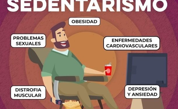 Informa SSP de Sonora sobre riesgos del sedentarismo para la salud.