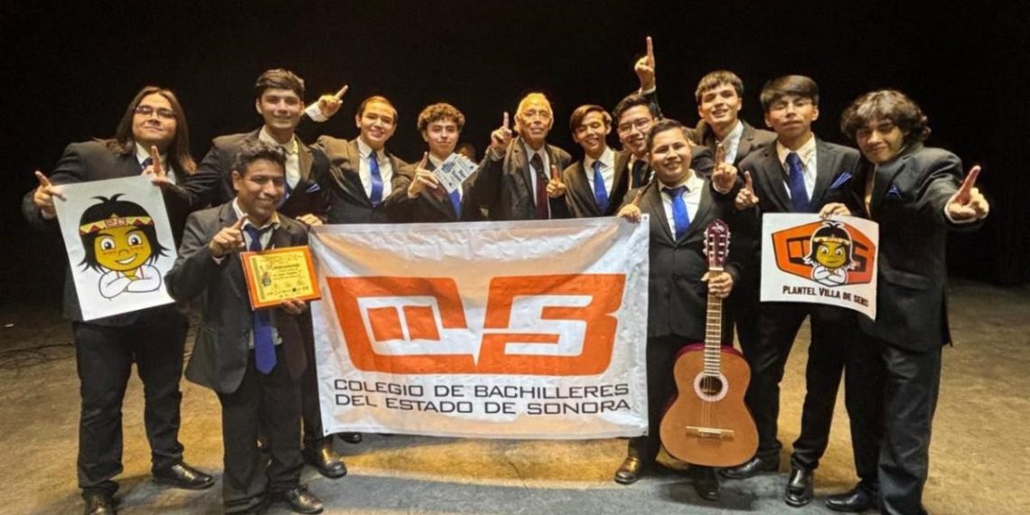 Gana Cobach Sonora primer lugar en Concurso Nacional de Rondallas 2025.