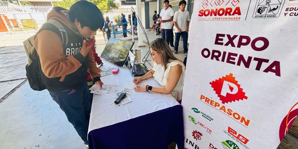 Acerca Gobierno de Sonora oferta educativa de preparatoria a alumnado que egresará de secundaria: Froylán Gámez.
