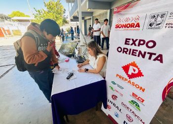 Acerca Gobierno de Sonora oferta educativa de preparatoria a alumnado que egresará de secundaria: Froylán Gámez.