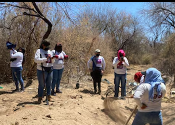 Madres Buscadoras de Sonora hallan dos cuerpos cerca del aeropuerto de Hermosillo: “El 10 de mayo no es un día de celebración”.