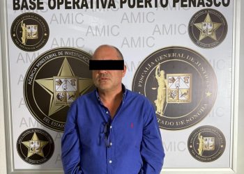 Capturan a prófugo estadounidense en Puerto Peñasco.