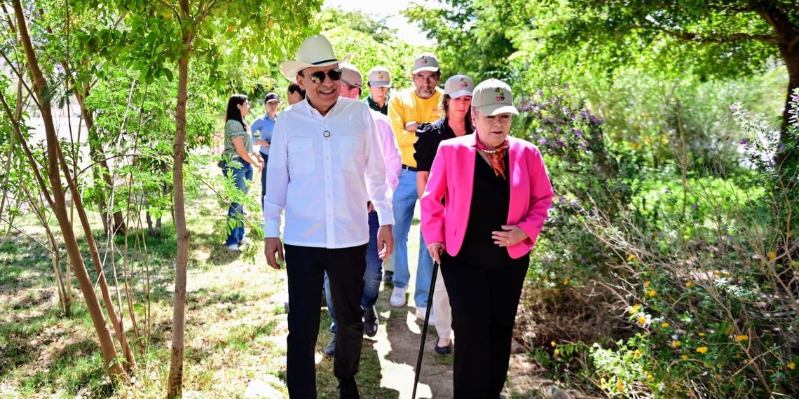 Gobernador Durazo fortalece segunda etapa de La Sauceda con respaldo de Semarnat.