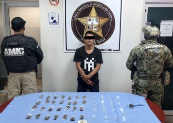 Operativo conjunto de AMIC y SEMAR logra captura de objetivo criminal en Ciudad Obregón.