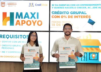 Anuncia Desarrollo Económico el programa Maxi Apoyo Créditos a emprendedores.