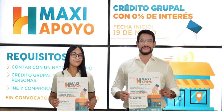 Anuncia Desarrollo Económico el programa Maxi Apoyo Créditos a emprendedores.