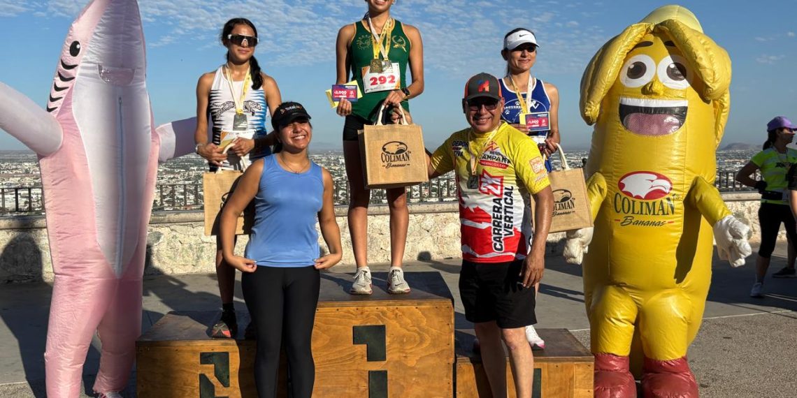Cumplen con el Reto de la Campana centenares de corredores.