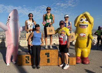 Cumplen con el Reto de la Campana centenares de corredores.