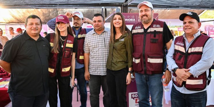 Gobierno de Sonora lleva feria de servicios gratuitos “Sonora Atiende” a Altares.
