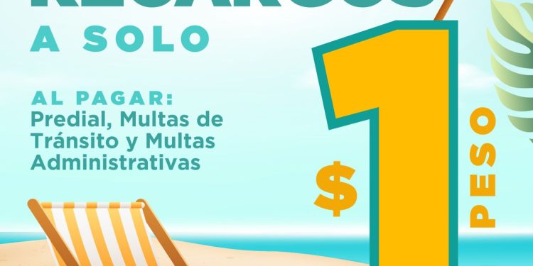 Anuncia Tesorería Municipal de Hermosillo programa de descuentos “En verano tus recargos a solo 1 peso” en julio.