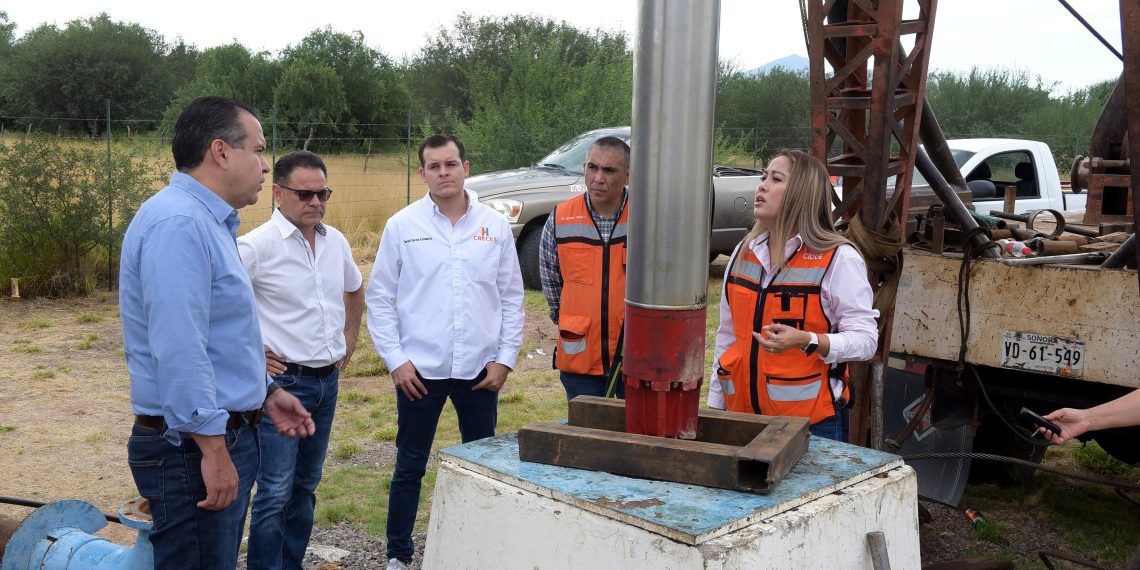 Con 29 nuevos pozos en operación, se avanza en acciones para garantizar abasto de agua: Toño Astiazarán.