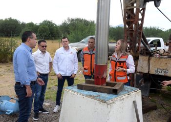 Con 29 nuevos pozos en operación, se avanza en acciones para garantizar abasto de agua: Toño Astiazarán.