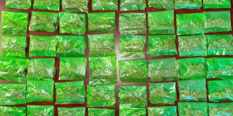 Más de 50 envoltorios de narcótico asegurados en operativos del Gobierno de Sonora en Hermosillo.