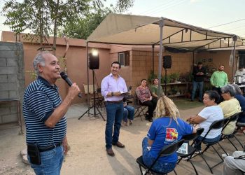 Brinda David Figueroa atención ciudadana y bienestar social.