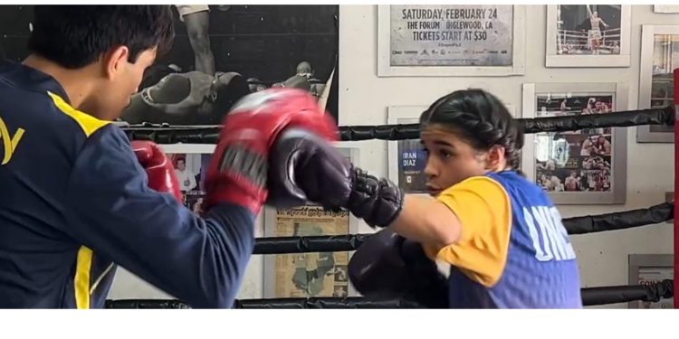 Boxeadora de Unison avanza a semifinal en su primer mundial.