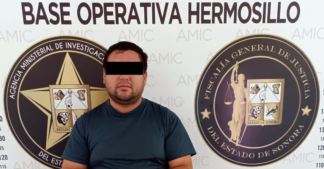 Realiza UECS cateo y captura a sujeto por tentativa de extorsión agravada y daños en Hermosillo.
