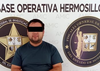 Realiza UECS cateo y captura a sujeto por tentativa de extorsión agravada y daños en Hermosillo.