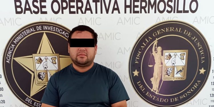 Realiza UECS cateo y captura a sujeto por tentativa de extorsión agravada y daños en Hermosillo.