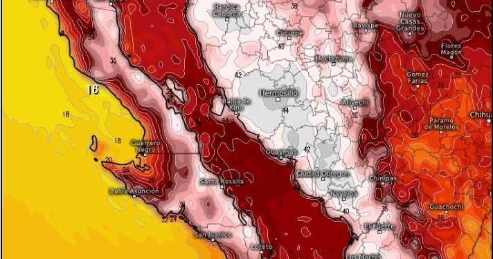 Llaman autoridades de Sonora a tomar medidas de prevención por altas temperaturas y posibles lluvias.