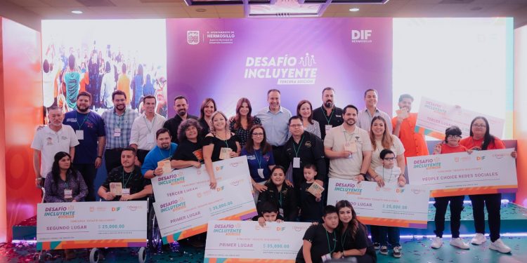 Impulsa Toño Astiazarán talento de hermosillenses en la gran final de Desafío Incluyente.