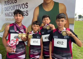 Sonora lidera el medallero en los Juegos Deportivos Nacionales Escolares: SEC.