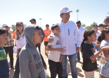 Inaugura Antonio Astiazarán “Generación de Campeones” en Poblado Miguel Alemán.