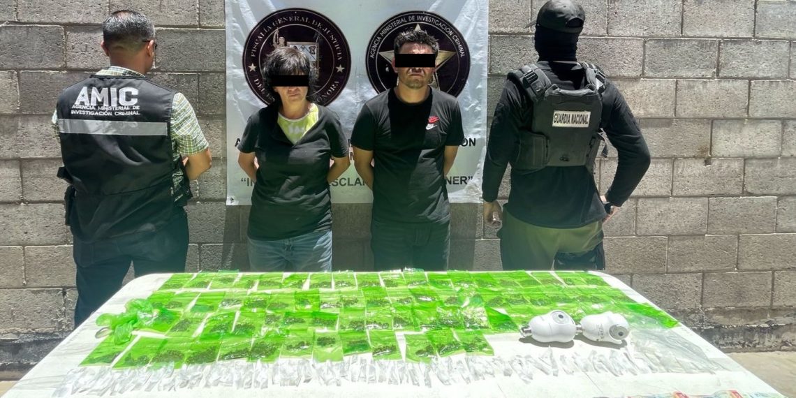 Catea AMIC presunto punto de venta de drogas en el Centro de Hermosillo.