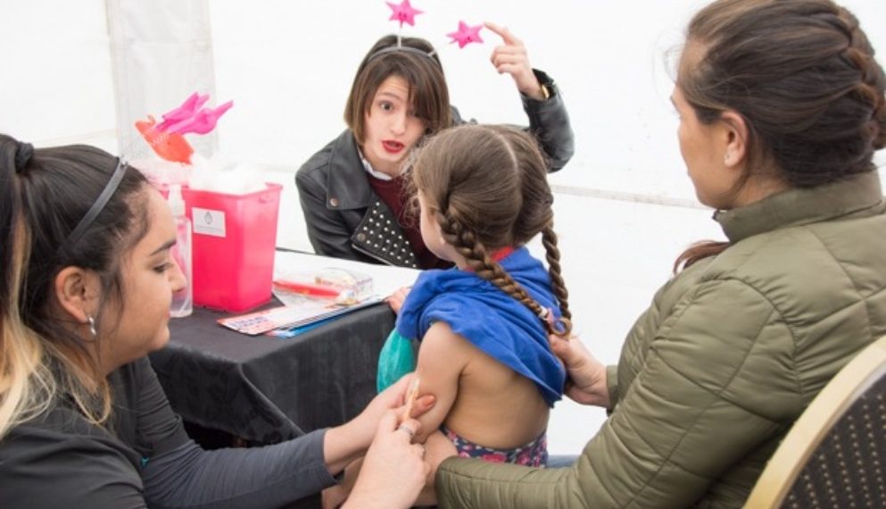 Invita SSP a vacunarse contra el sarampión.