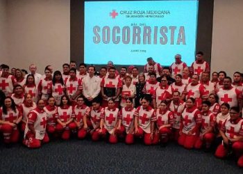 Celebran vocación y trayectoria de socorristas en Cruz Roja Hermosillo.