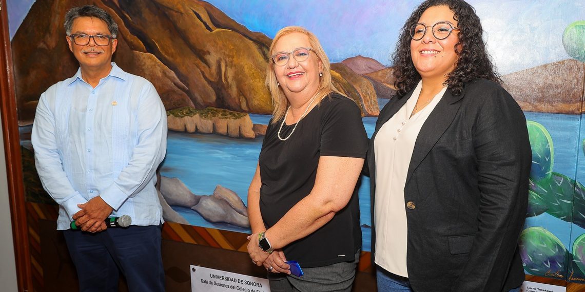 Inaugura rectora de Unison serie de murales que honra a los pueblos originarios de Sonora.