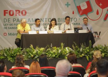 Celebra Congreso de Sonora foro de consulta “Dona Sangre, Dona Vida”.