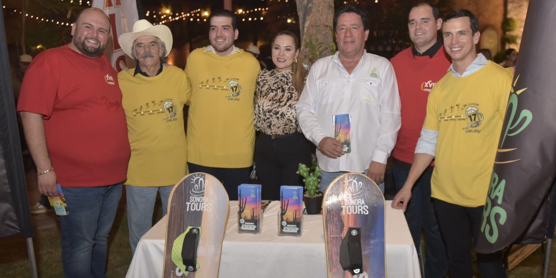 Participa Gobierno de Hermosillo en inauguración de la XVII edición del Festival de la Cerveza.