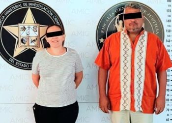 Capturan a Carlos Arturo “N” y Cinthia Yadira “N” por el delito de fraude en perjuicio de 37 personas de Hermosillo.