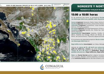 Llama Gobierno de Sonora a mantener medidas de prevención por tormentas y altas temperaturas.