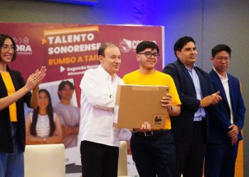 Gobernador Durazo profesionaliza con el Plan Sonora a segunda generación de estudiantes sonorenses en Taiwán.
