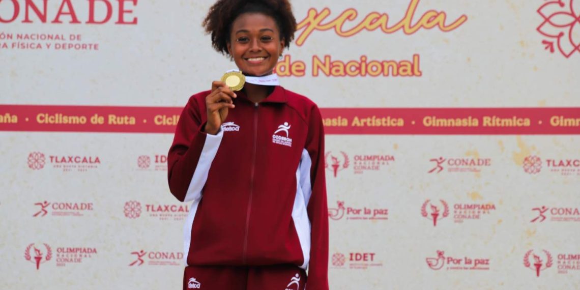 Alumna de Cobach Sonora es la reina del heptatlón en la Olimpiada Nacional 2025.