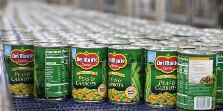 Del Monte se declara en quiebra en EU.