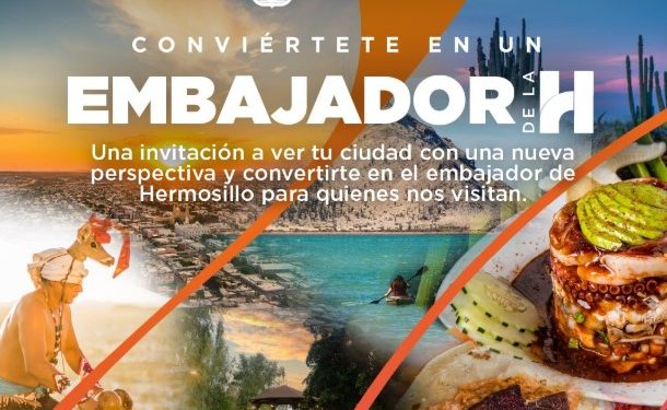 Realizará Ayuntamiento de Hermosillo taller gratuito “Embajadores de La H”.