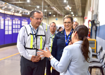 Celebra Toño Astiazarán expansión de la planta Zobele en Hermosillo con 4 mil empleos más.