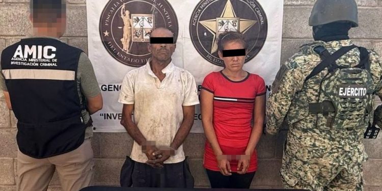 Capturados dos personas con droga en Hermosillo.