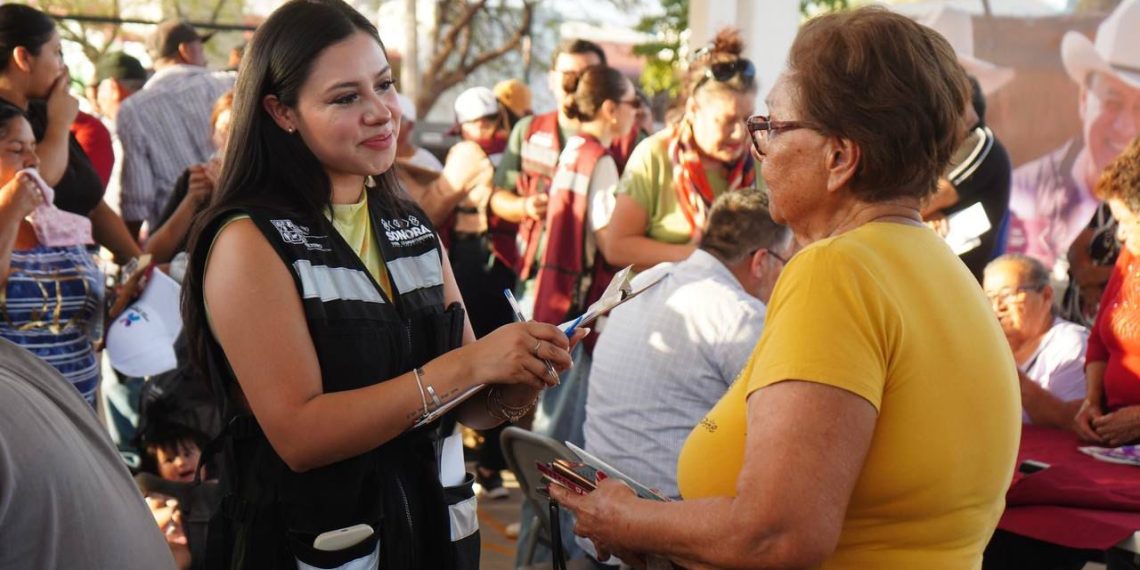 Gobierno de Sonora lleva servicios gratuitos de la feria “Sonora Atiende” a la colonia Internacional.