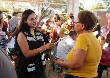 Gobierno de Sonora lleva servicios gratuitos de la feria “Sonora Atiende” a la colonia Internacional.