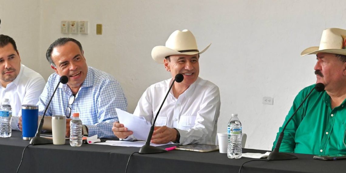 Encabeza Alfonso Durazo presentación del Proyecto de Abastecimiento de Agua del Río Sonora.