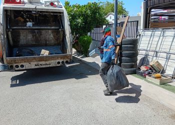 Recolecta Ayuntamiento de Hermosillo mil 100 toneladas en acciones de descacharre en lo que va del año.